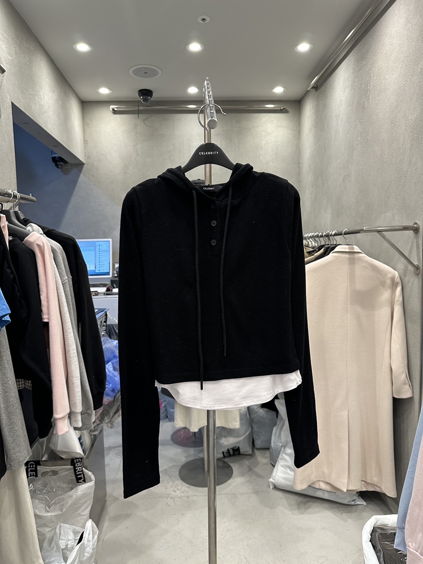 CELEBRITY-A韓國直郵女士新款休閑職業推薦26春夏真品衛衣CELEBRITY-A衛衣圖色3