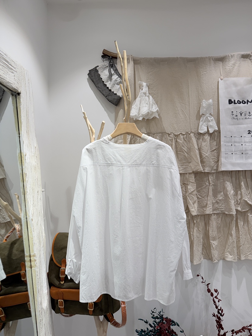 BLOOM東大門實拍女裝新品26春夏人氣推薦時尚熱賣襯衫蕾絲衫BLOOM-S襯衫/蕾絲衫