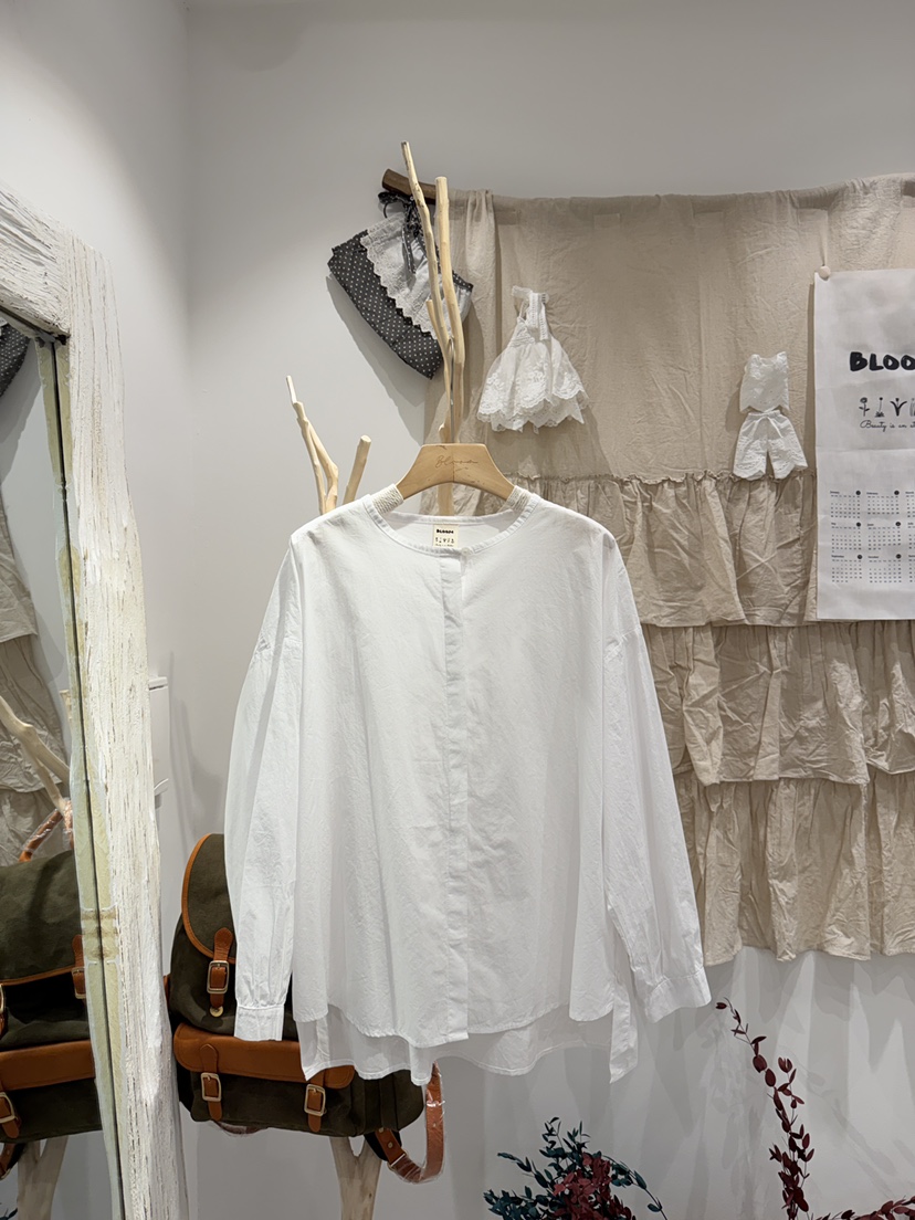 BLOOM東大門實拍女裝新品26春夏人氣推薦時尚熱賣襯衫蕾絲衫BLOOM-S襯衫/蕾絲衫圖色1