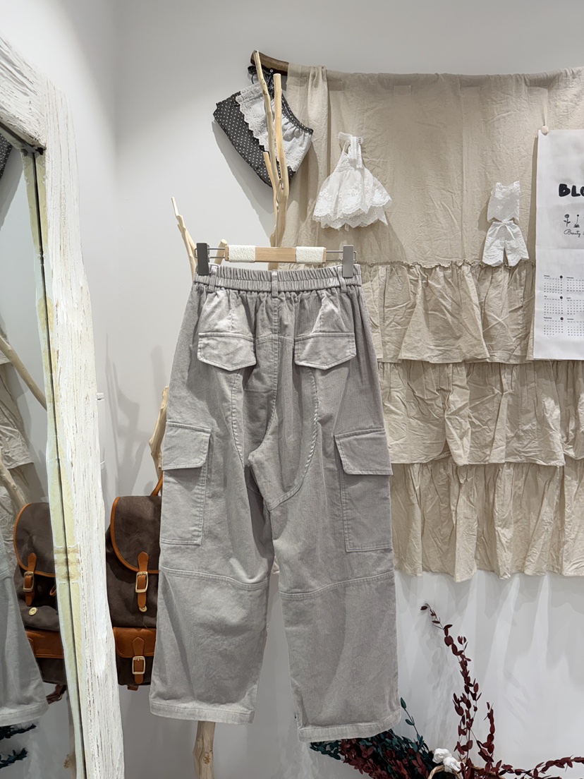 BLOOM東大門代購女裝新款26春夏職業推薦真品人氣熱賣休閑褲BLOOM-S休閑褲