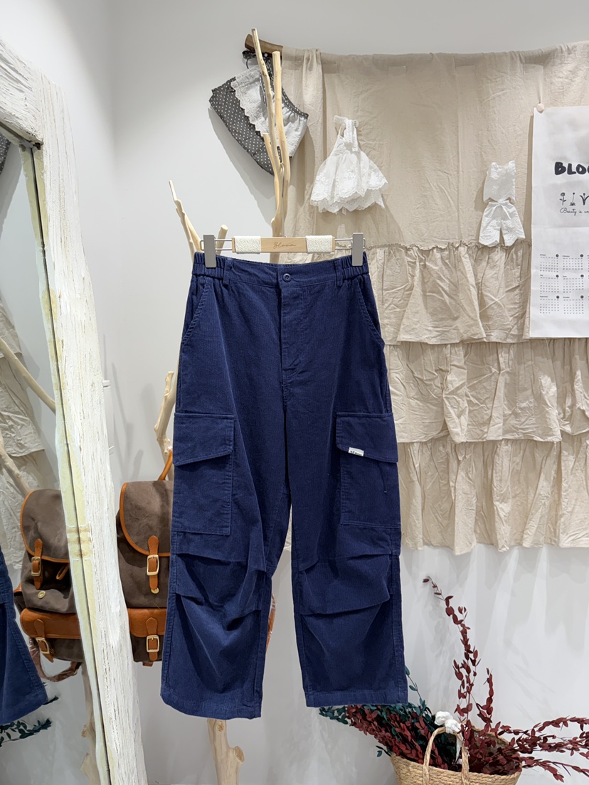 BLOOM東大門代購女裝新款26春夏職業推薦真品人氣熱賣休閑褲BLOOM-S休閑褲圖色1