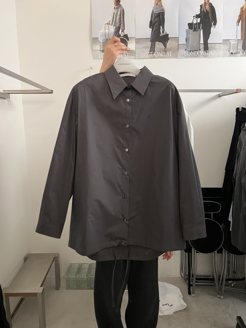 LONDON FLAT東大門實拍女士新款推薦真品襯衫蕾絲衫棉質LONDON FLAT襯衫/蕾絲衫圖色4