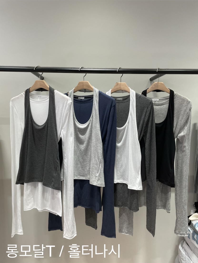 ORMORE東大門直郵女士新品職業推薦真品時尚休閑吊帶背心ORMORE吊帶/背心