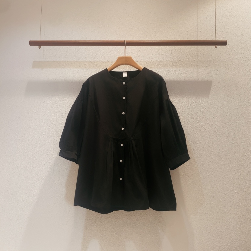 DARLUZ_MI東大門直郵女裝新品時尚熱賣推薦襯衫蕾絲衫褶裥DARLUZ_MI襯衫/蕾絲衫圖色2