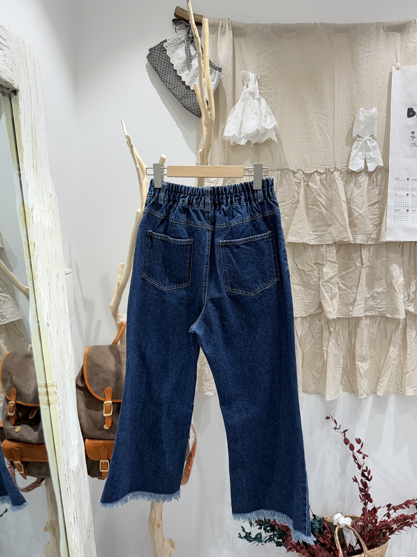 BLOOM韓國直郵女裝新款26春夏推薦真品人氣休閑牛仔褲喇叭BLOOM-S牛仔褲