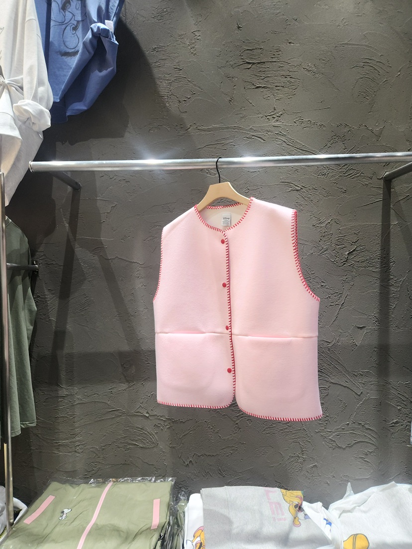 BLACK RIBBON-A東大門直郵女士新品真品熱賣休閑馬甲刺繡BLACK RIBBON-A馬甲圖色3