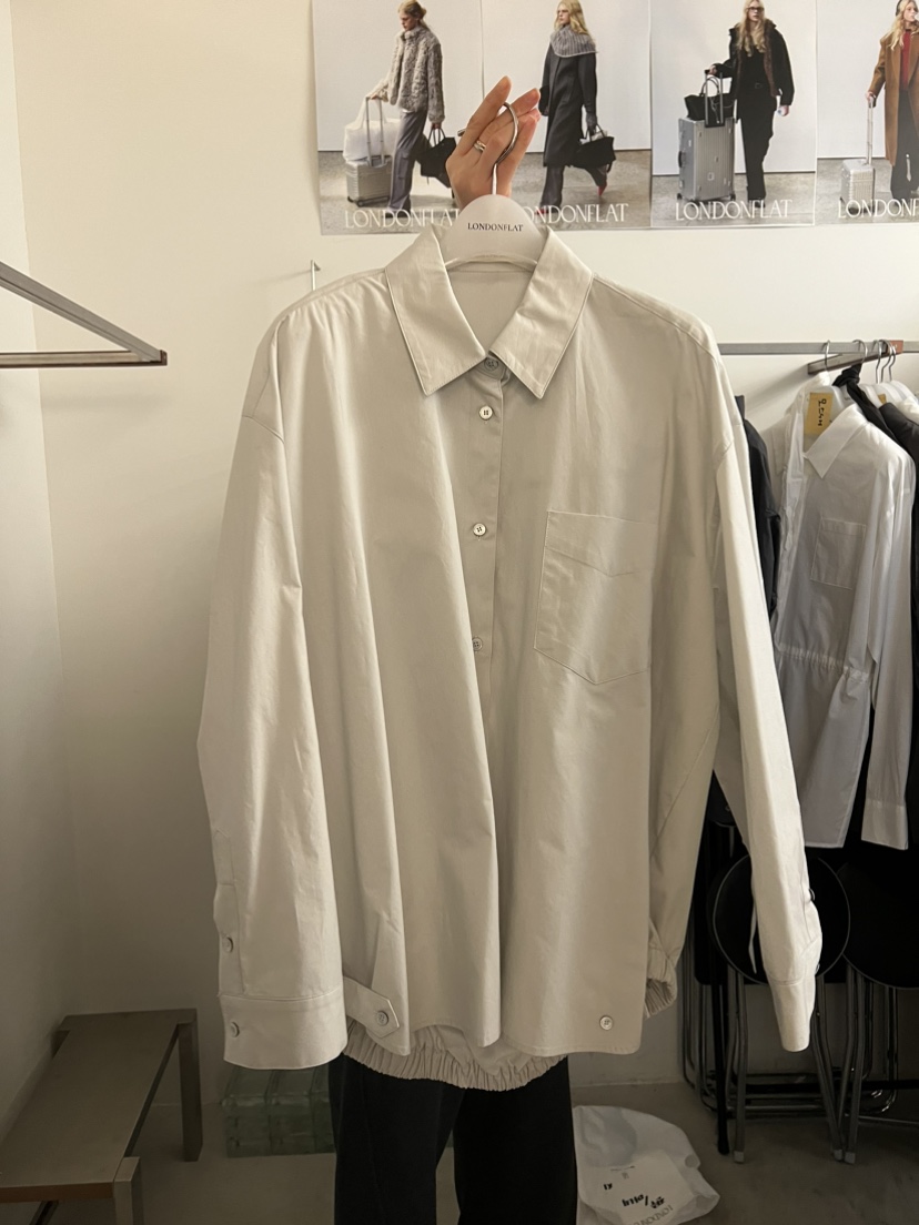 LONDON FLAT韓國直郵女士新款職業真品休閑推薦襯衫蕾絲衫LONDON FLAT襯衫/蕾絲衫圖色3