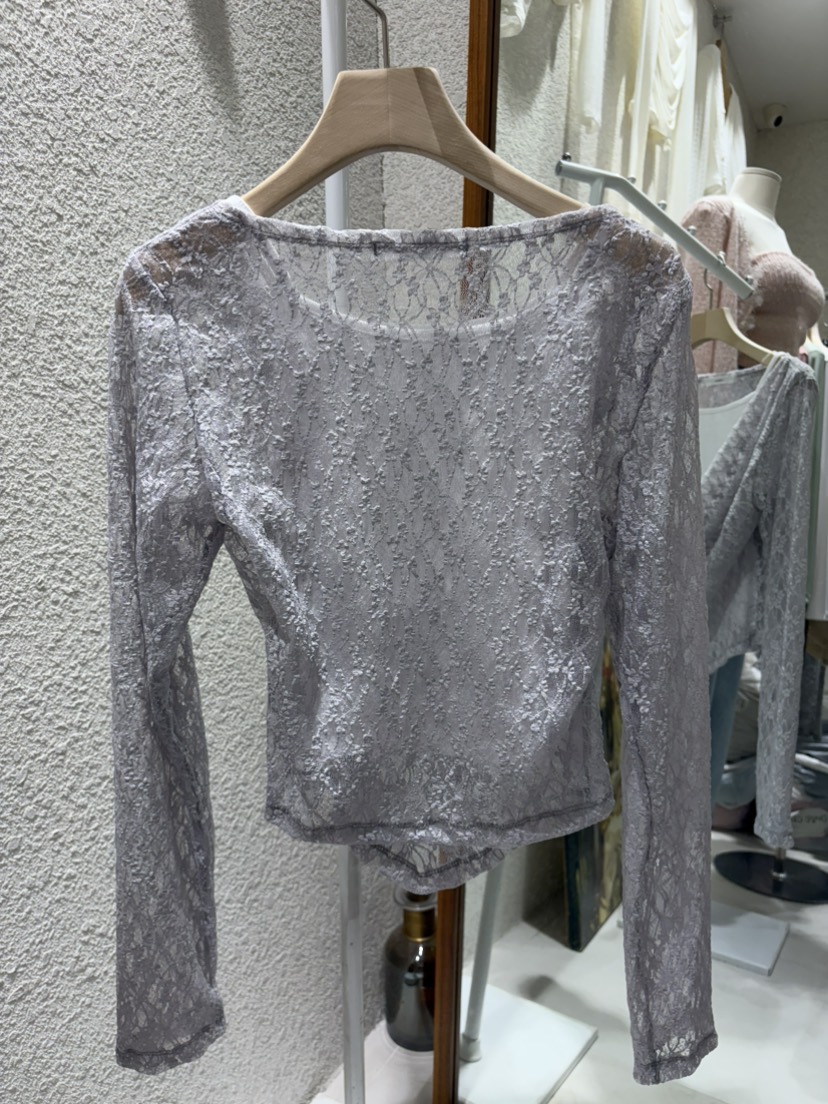 N BROWN東大門代購女裝新品職業休閑襯衫蕾絲衫假兩件套裝N BROWN襯衫/蕾絲衫