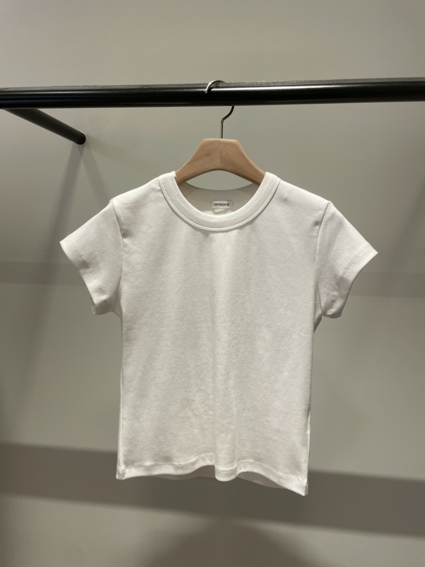 ORMORE東大門實拍女士新款26春夏熱賣時尚休閑人氣真品T恤ORMORET恤圖色1