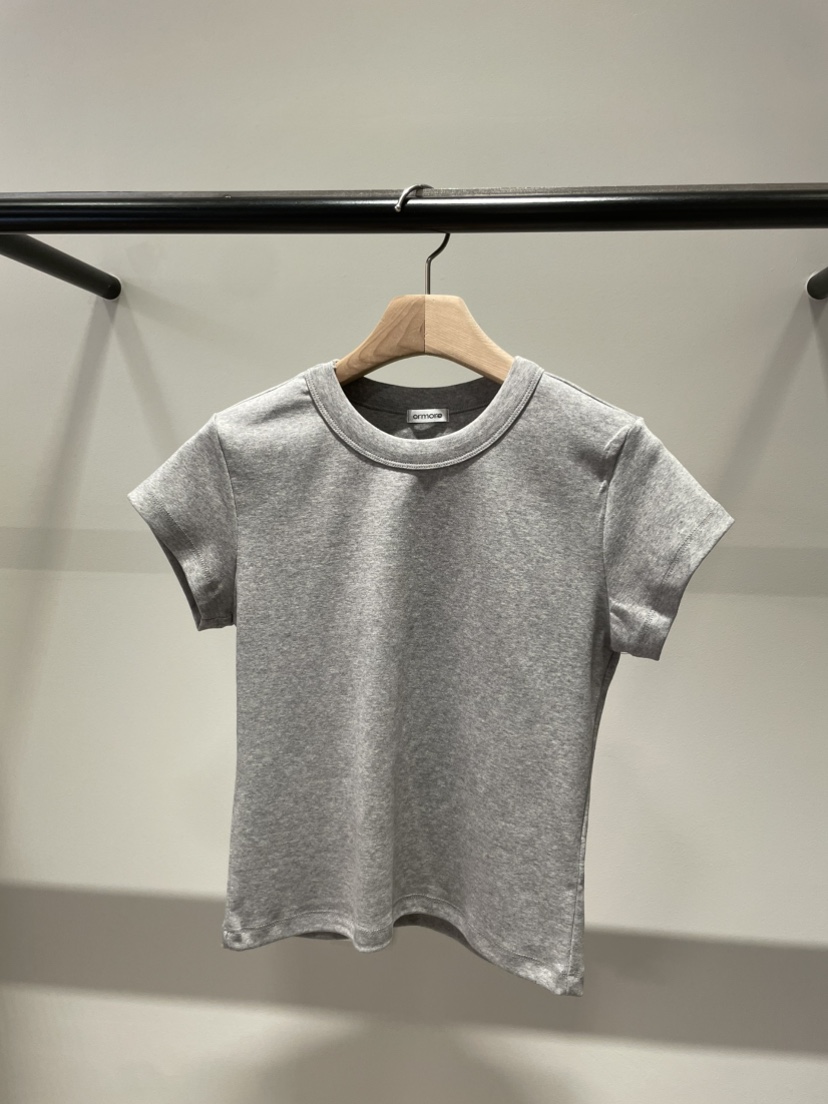 ORMORE東大門實拍女士新款26春夏熱賣時尚休閑人氣真品T恤ORMORET恤圖色3