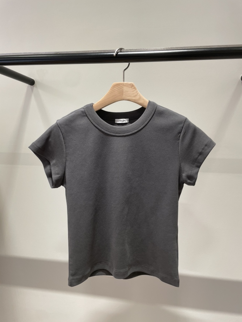 ORMORE東大門實拍女士新款26春夏熱賣時尚休閑人氣真品T恤ORMORET恤圖色4