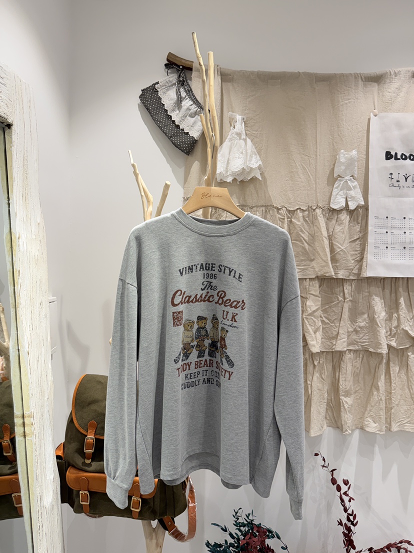 BLOOM東大門實拍女士新品人氣推薦休閑職業時尚真品長袖T恤BLOOM-S長袖T恤圖色1