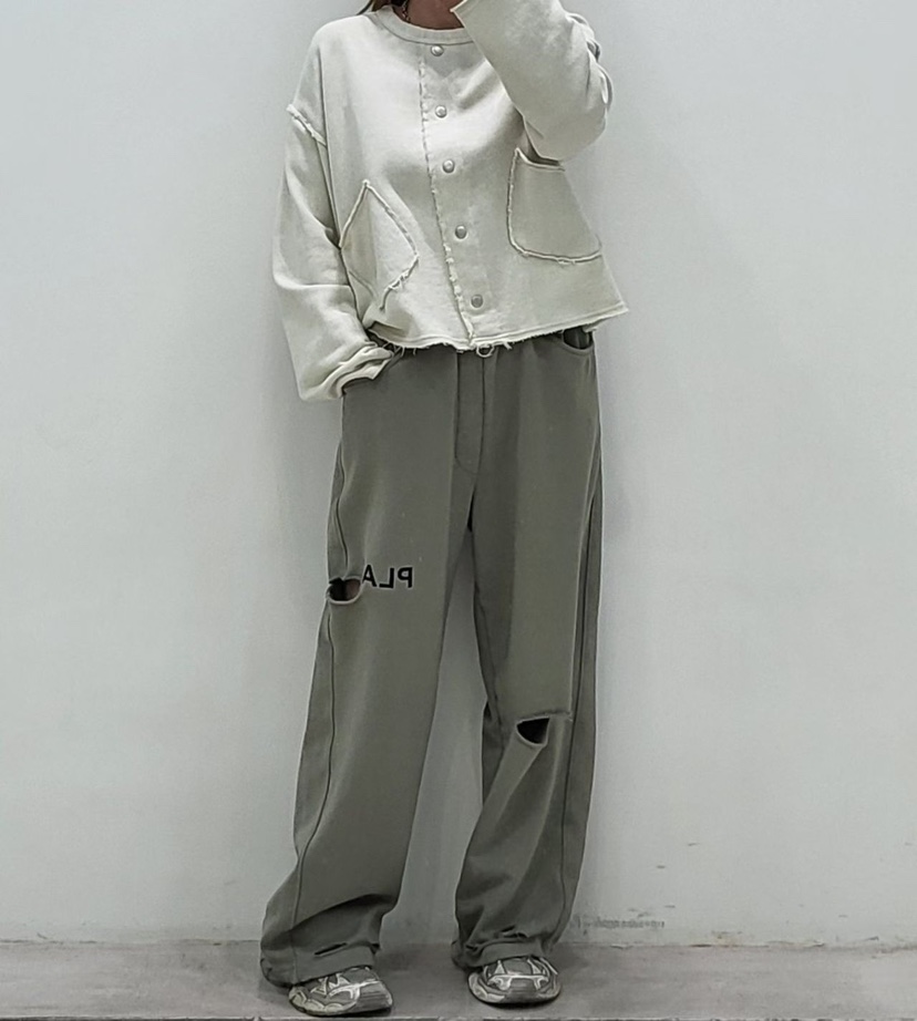 ZACCU韓國直郵女士新款熱賣真品時尚人氣職業26春夏休閑褲ZACCU休閑褲