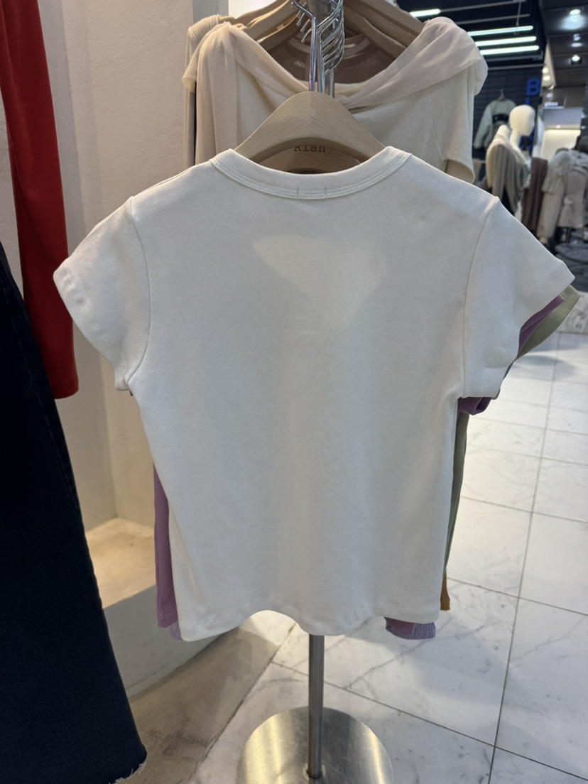 RIAH東大門實拍女裝新品熱賣時尚推薦職業26春夏人氣休閑T恤RIAHT恤