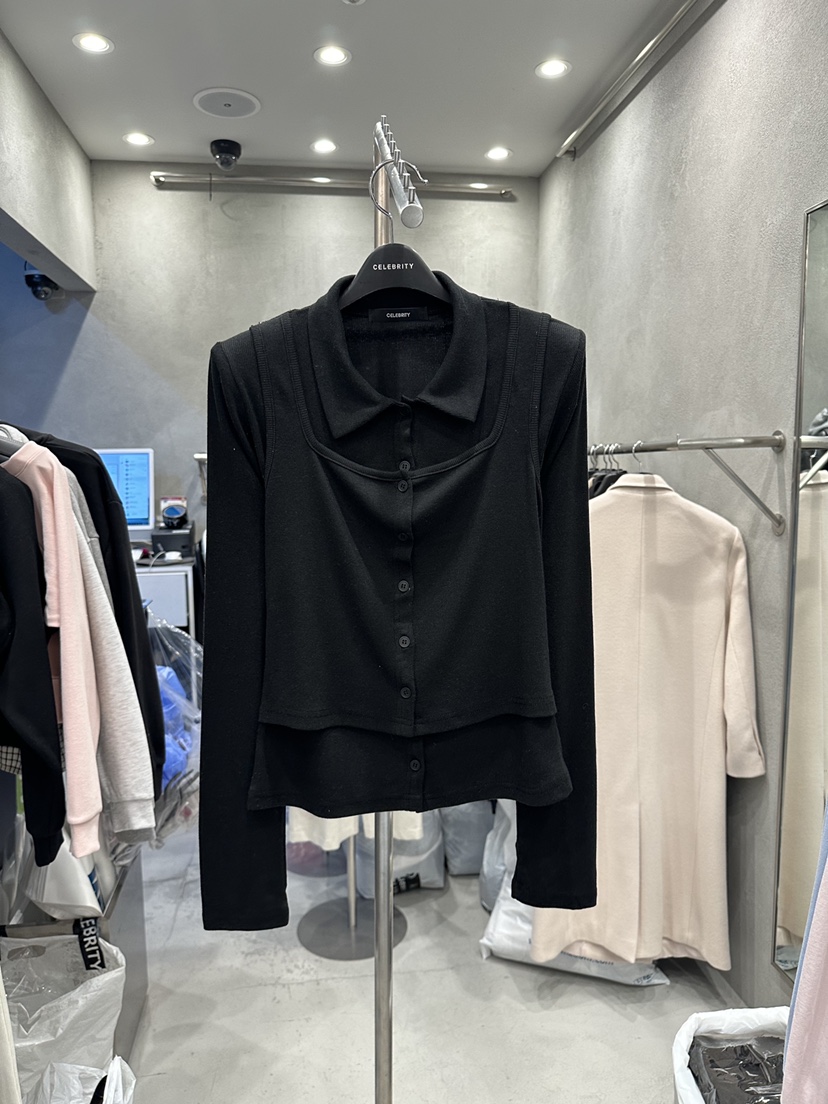 CELEBRITY-A韓國直郵女士新款真品時尚熱賣26春夏長袖T恤CELEBRITY-A長袖T恤圖色3