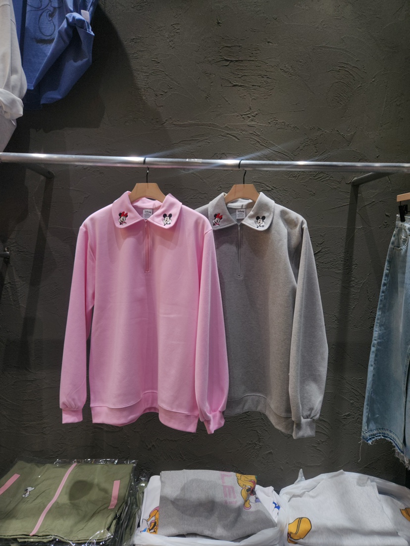 BLACK RIBBON-A東大門實拍女士新款推薦26春夏衛衣拉鏈BLACK RIBBON-A衛衣