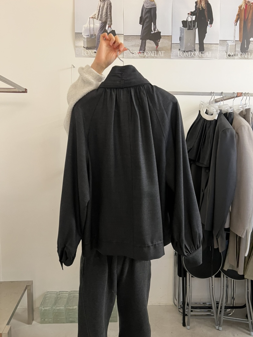 LONDON FLAT韓國直郵女裝新品休閑真品26春夏熱賣時尚夾克LONDON FLAT夾克