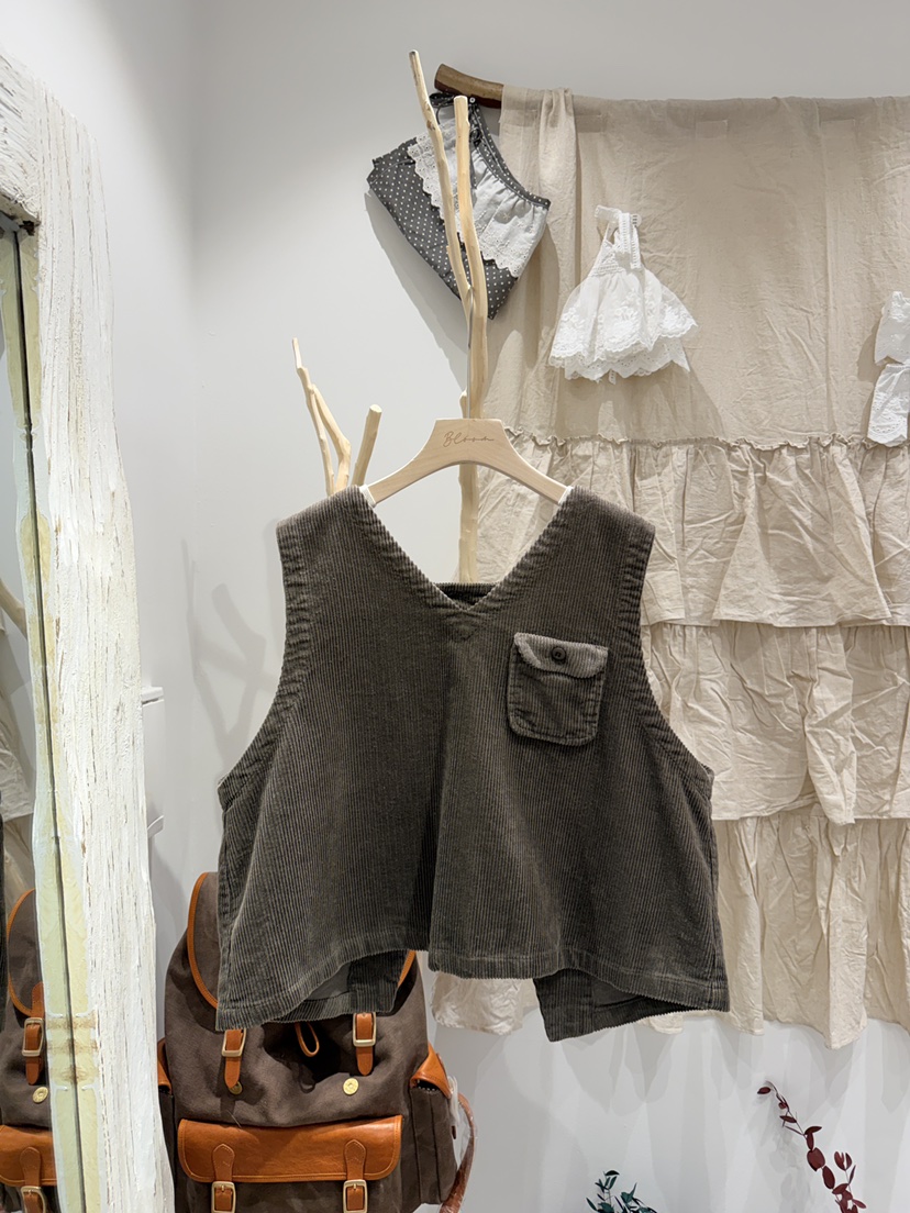 BLOOM韓國直郵女裝新款人氣休閑推薦26春夏熱賣職業真品馬甲BLOOM-S馬甲圖色2