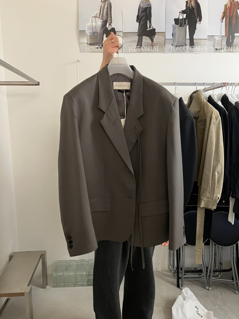 LONDON FLAT東大門實拍女裝新款人氣休閑時尚熱賣推薦夾克LONDON FLAT夾克圖色1