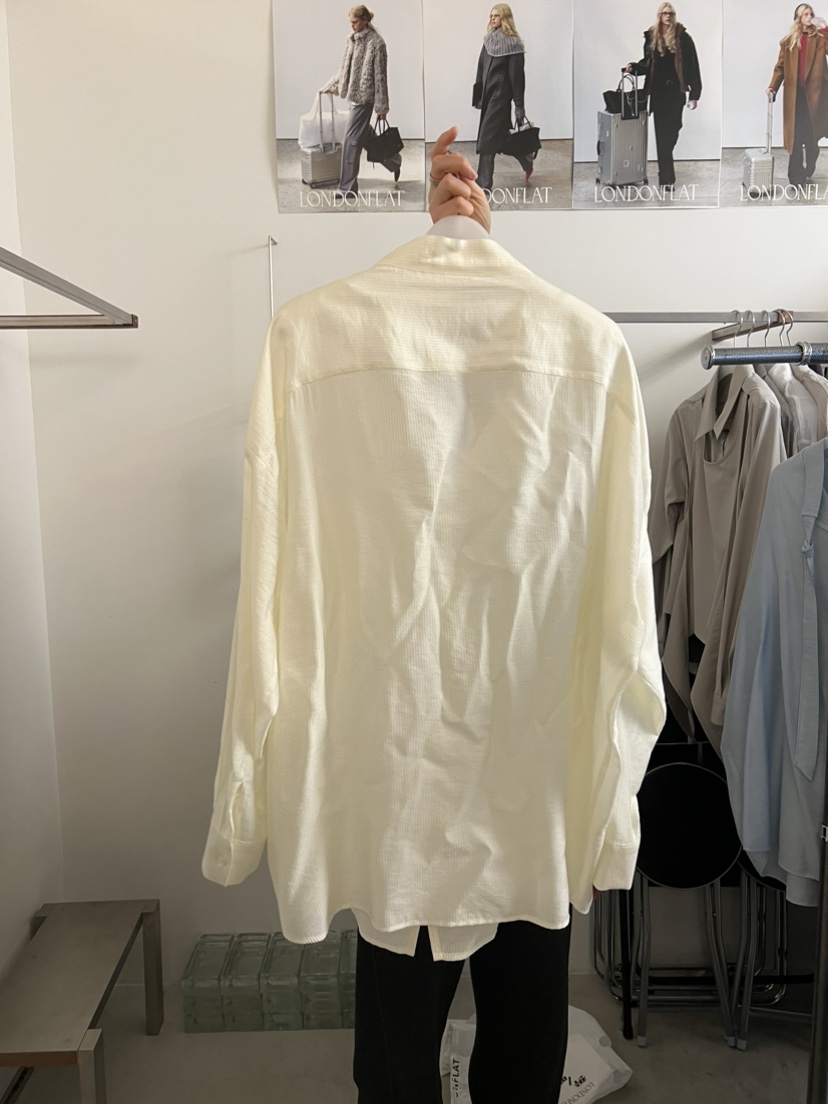 LONDON FLAT韓國直郵女裝新品職業推薦人氣休閑襯衫蕾絲衫LONDON FLAT襯衫/蕾絲衫
