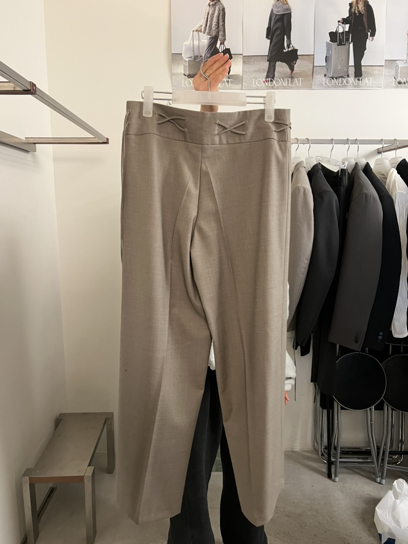 LONDON FLAT東大門代購女士新品熱賣休閑26春夏人氣休閑褲LONDON FLAT休閑褲