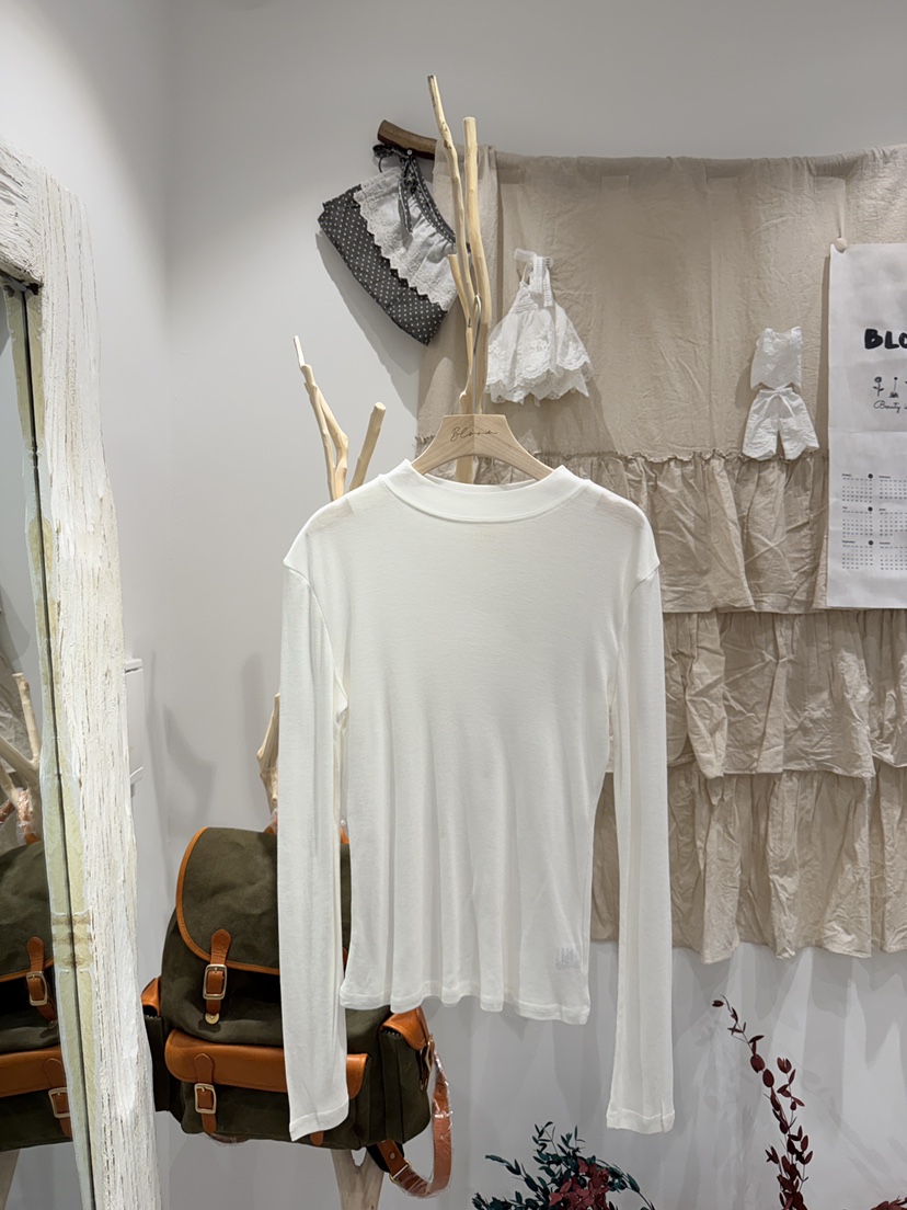 BLOOM東大門直郵女裝新品26春夏推薦真品休閑時尚長袖T恤BLOOM-S長袖T恤