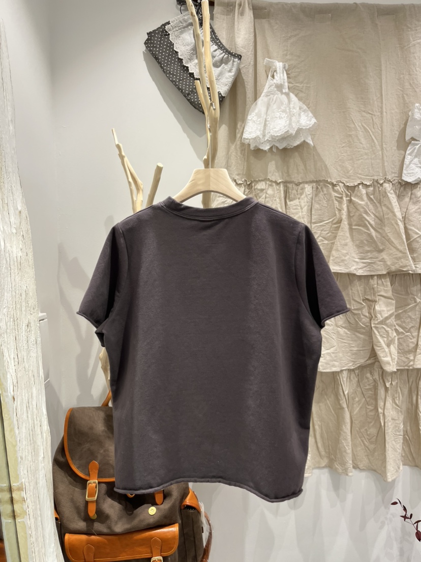 BLOOM東大門代購女士新品時尚26春夏真品人氣休閑T恤抓絨BLOOM-ST恤