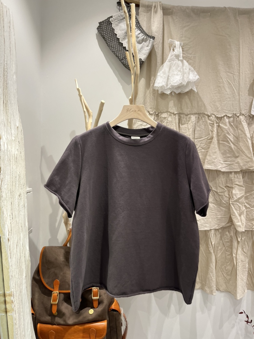 BLOOM東大門代購女士新品時尚26春夏真品人氣休閑T恤抓絨BLOOM-ST恤圖色1