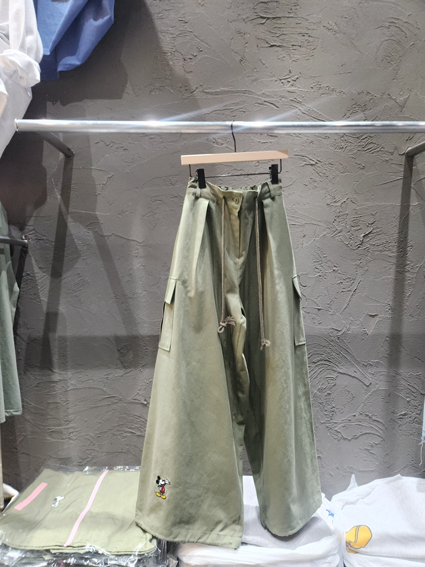 BLACK RIBBON-A韓國直郵女士新款休閑人氣休閑褲工裝褲BLACK RIBBON-A休閑褲圖色2