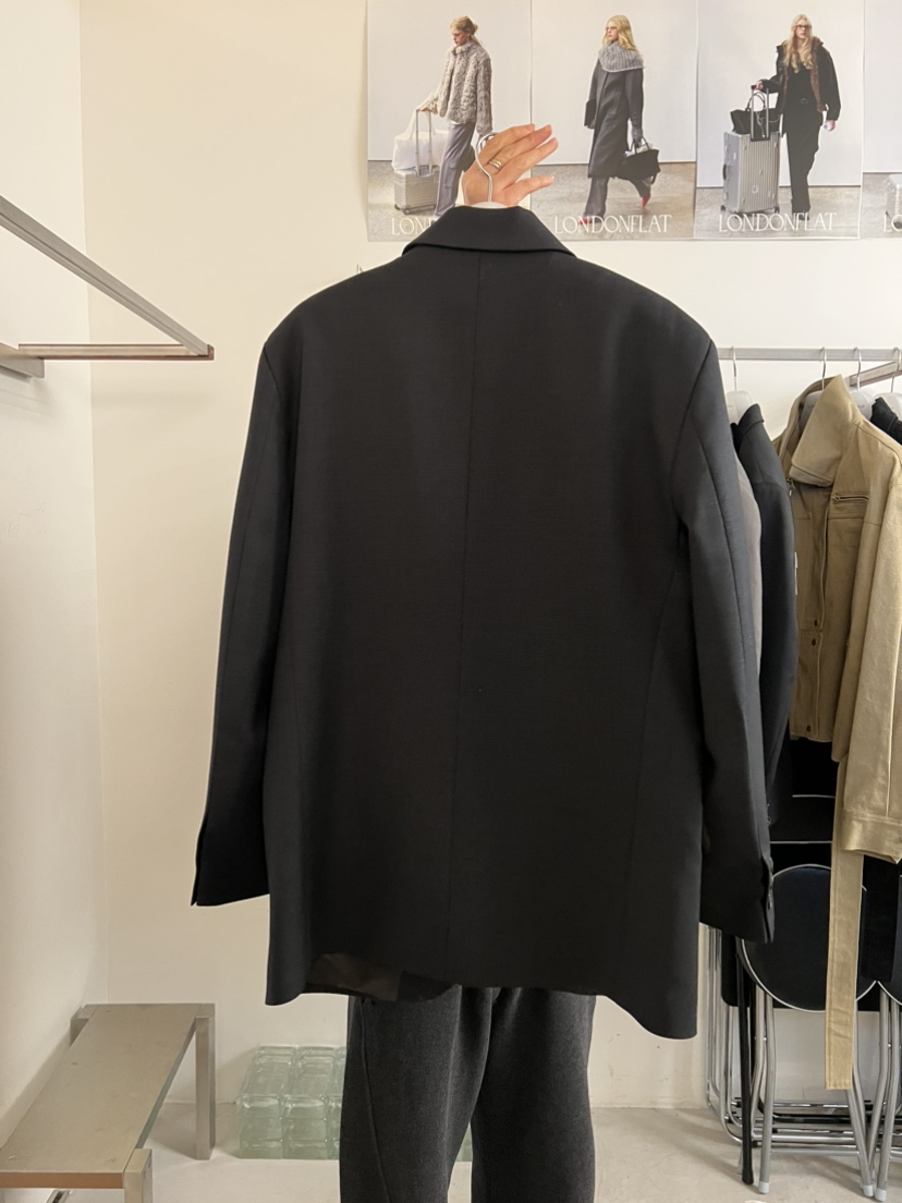 LONDON FLAT韓國直郵女裝新款人氣真品職業夾克意大利羊毛LONDON FLAT夾克