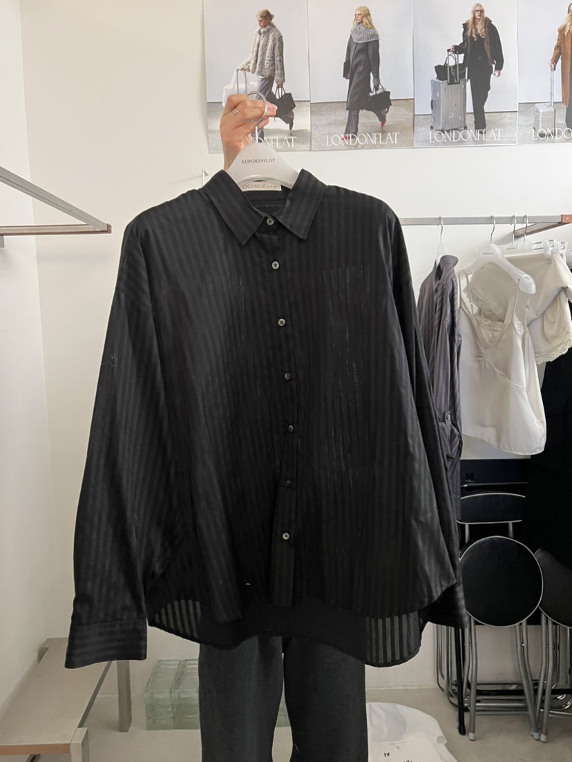 LONDON FLAT東大門代購女士新品推薦職業休閑襯衫蕾絲衫LONDON FLAT襯衫/蕾絲衫圖色3