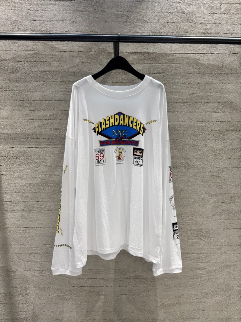 SUGAR CASE東大門直郵女士新款休閑26春夏熱賣時尚長袖T恤SUGAR CASE長袖T恤圖色1