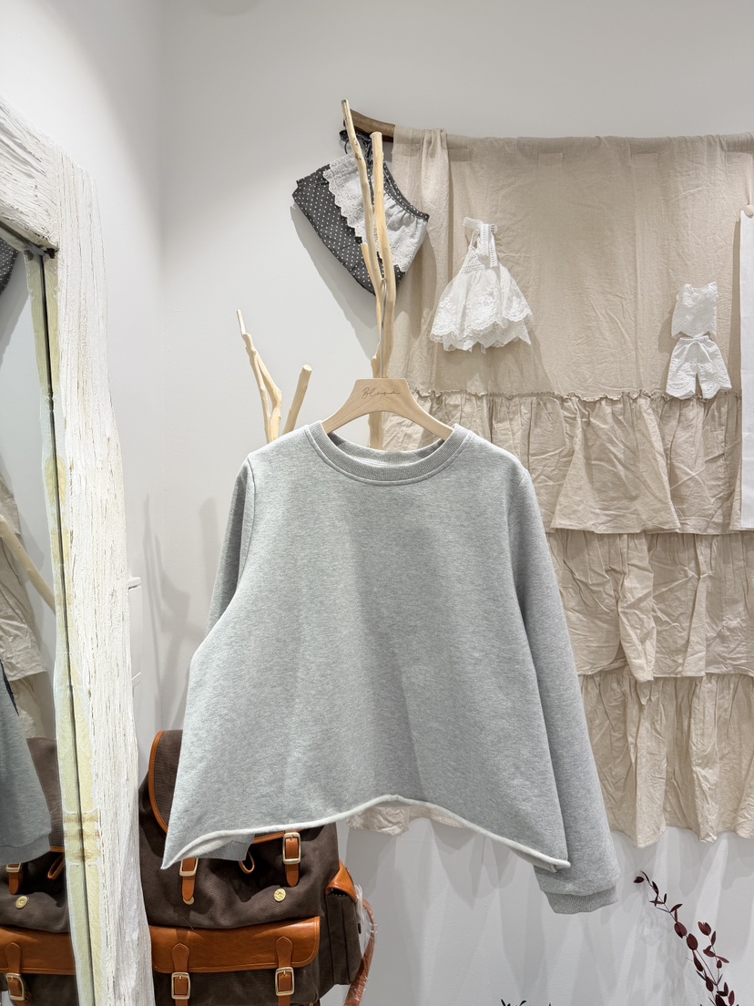 BLOOM東大門實拍女裝新品休閑推薦熱賣時尚真品長袖T恤羊毛BLOOM-S長袖T恤圖色2