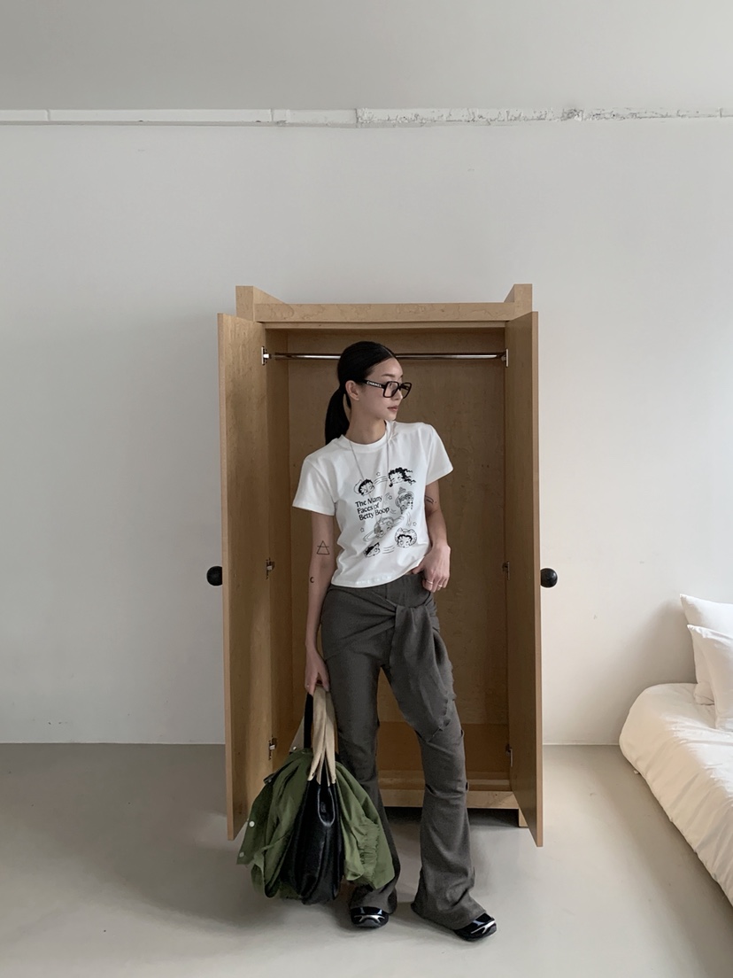 OURWAVE/OUR ROOM韓國代購女士新款人氣休閑時尚真品T恤Our Wave/Our RoomT恤