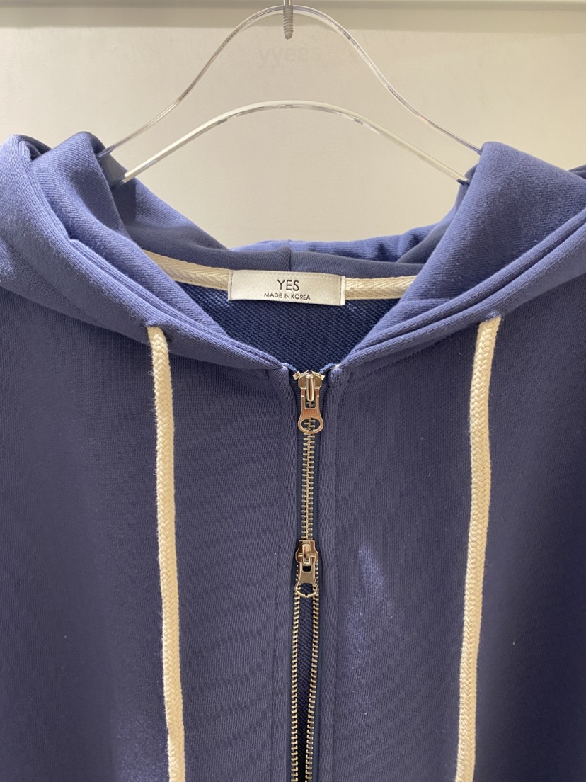YES東大門代購女士新品26春夏休閑時尚職業真品衛衣拉鏈連帽YES衛衣