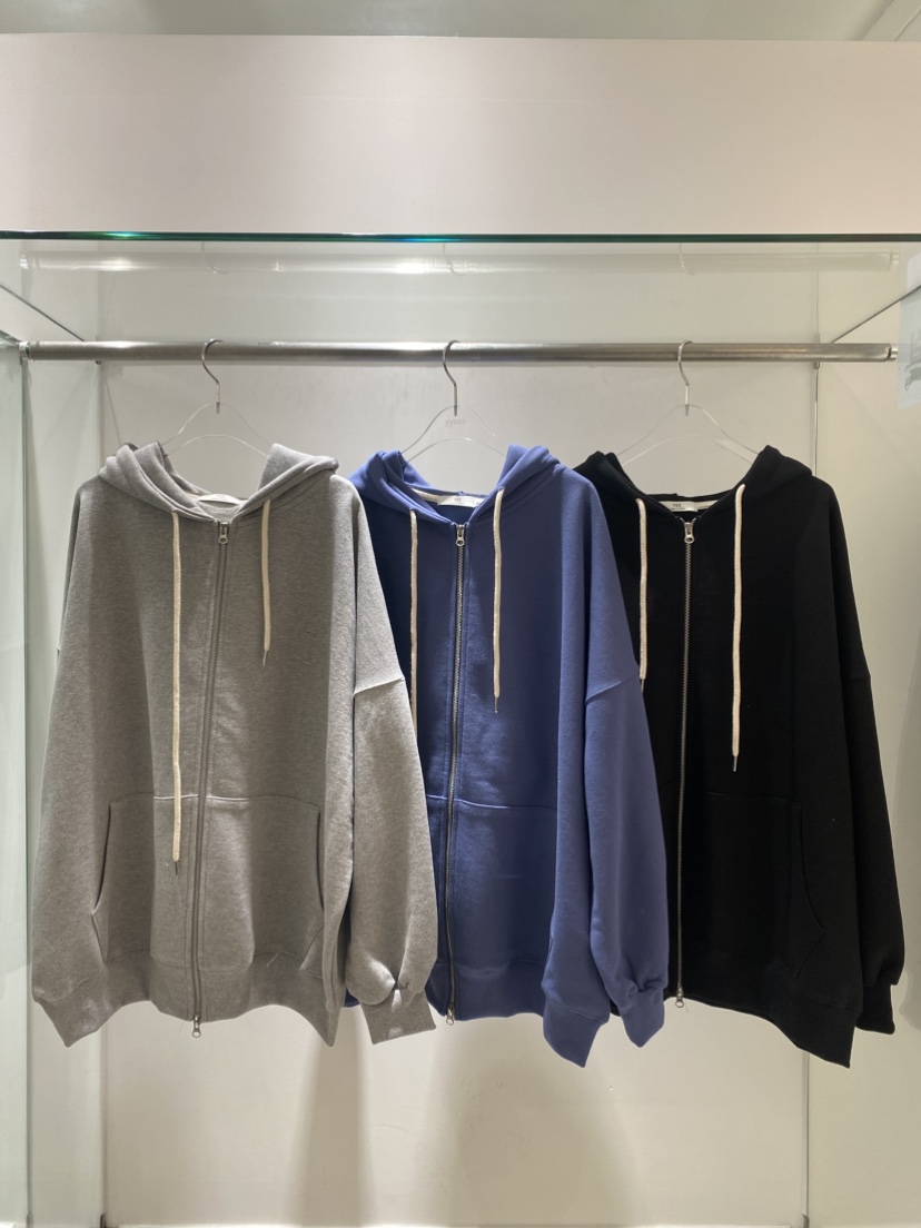YES東大門代購女士新品26春夏休閑時尚職業真品衛衣拉鏈連帽YES衛衣
