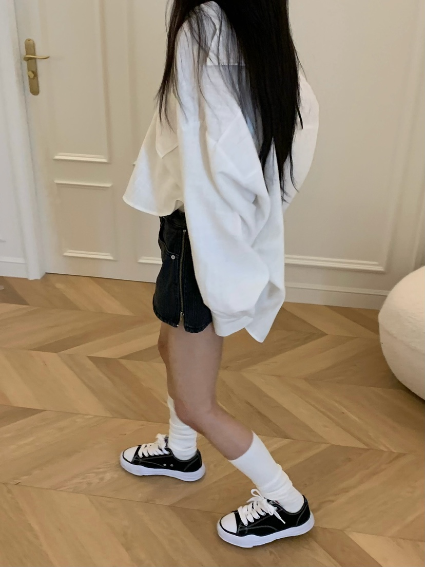 VIRKIN東大門代購女士新品推薦休閑人氣時尚熱賣裙褲拉鏈VIRKIN裙褲