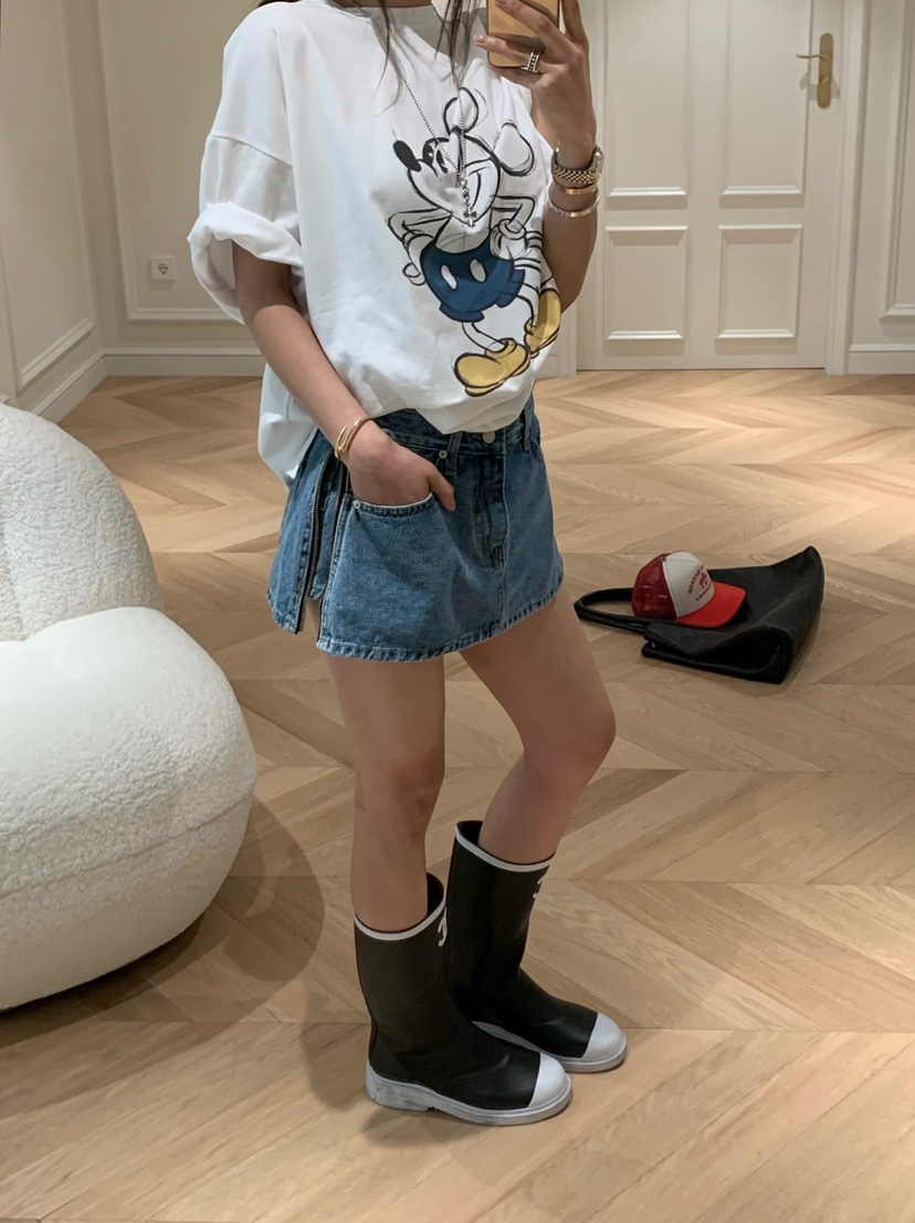 VIRKIN東大門代購女士新品推薦休閑人氣時尚熱賣裙褲拉鏈VIRKIN裙褲圖色2