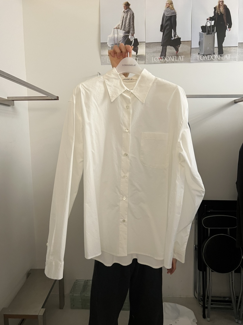 LONDON FLAT韓國直郵女士新品熱賣26春夏真品襯衫蕾絲衫LONDON FLAT襯衫/蕾絲衫圖色1