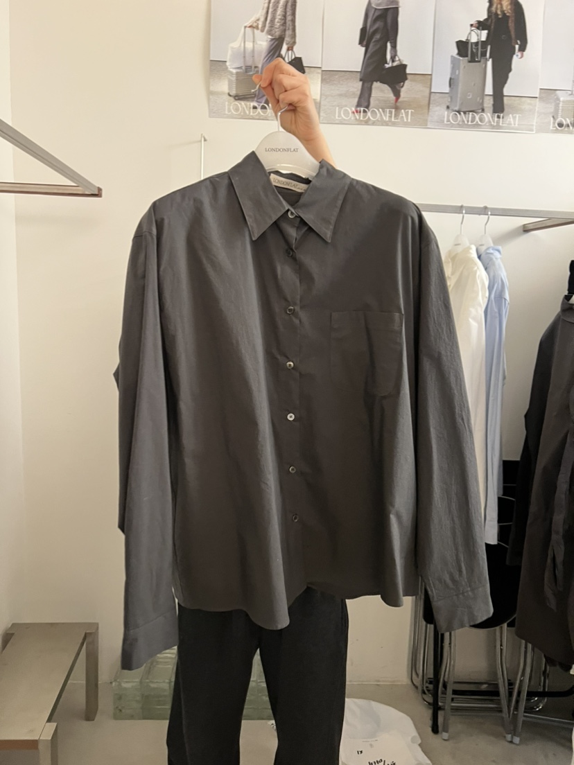 LONDON FLAT韓國直郵女士新品熱賣26春夏真品襯衫蕾絲衫LONDON FLAT襯衫/蕾絲衫圖色3