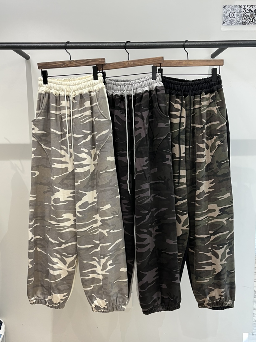 LOVE PULL韓國直郵女士新品真品人氣熱賣職業休閑褲迷彩LOVE PULL休閑褲