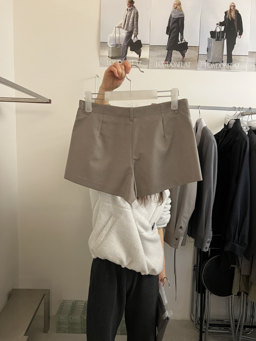 LONDON FLAT東大門實拍女裝新品人氣時尚26春夏真品短褲LONDON FLAT短褲