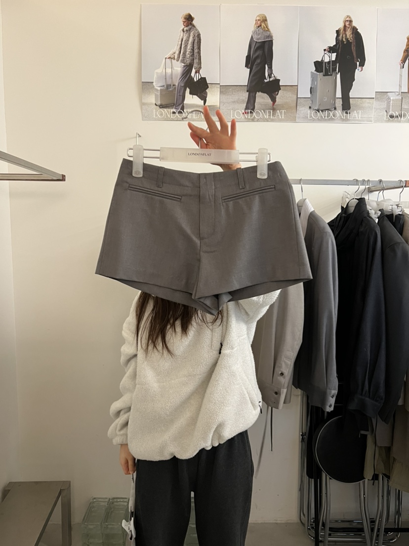 LONDON FLAT東大門實拍女裝新品人氣時尚26春夏真品短褲LONDON FLAT短褲圖色2
