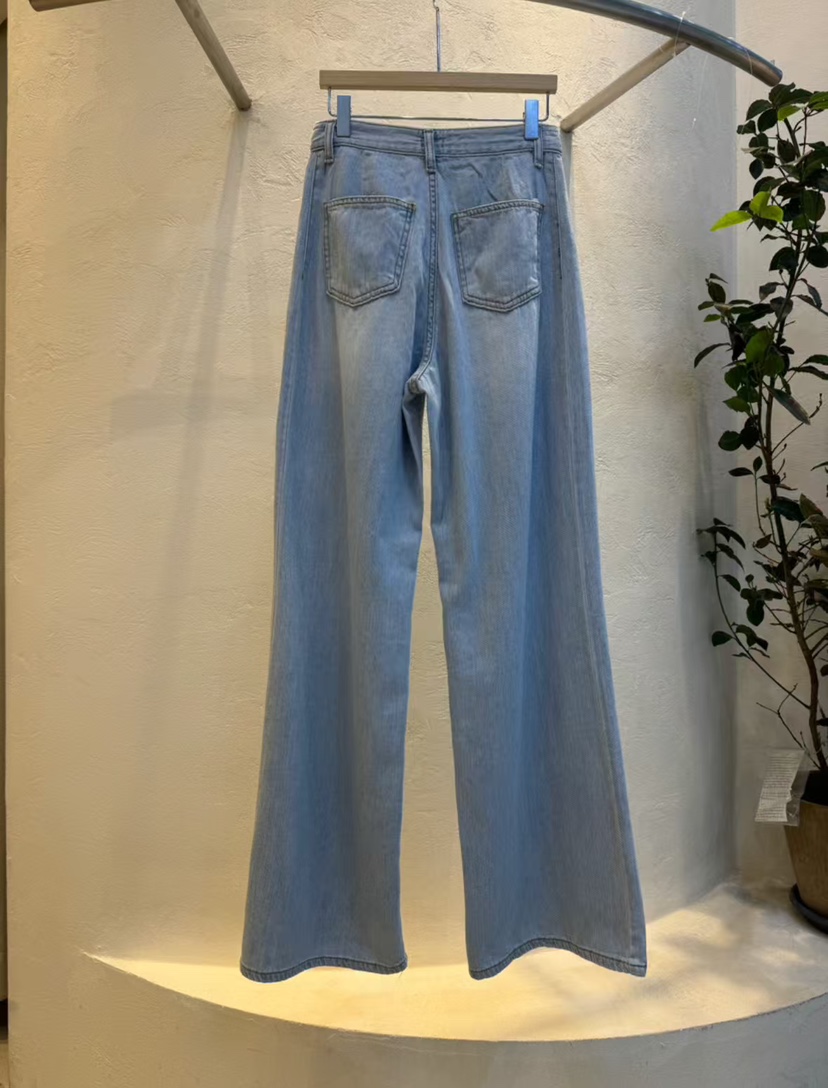 RIAH韓國直郵女士新品時尚休閑26春夏熱賣推薦職業牛仔褲RIAH牛仔褲