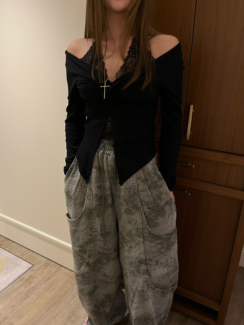 LOVE PULL東大門實拍女士新款推薦職業26春夏真品長袖T恤LOVE PULL長袖T恤