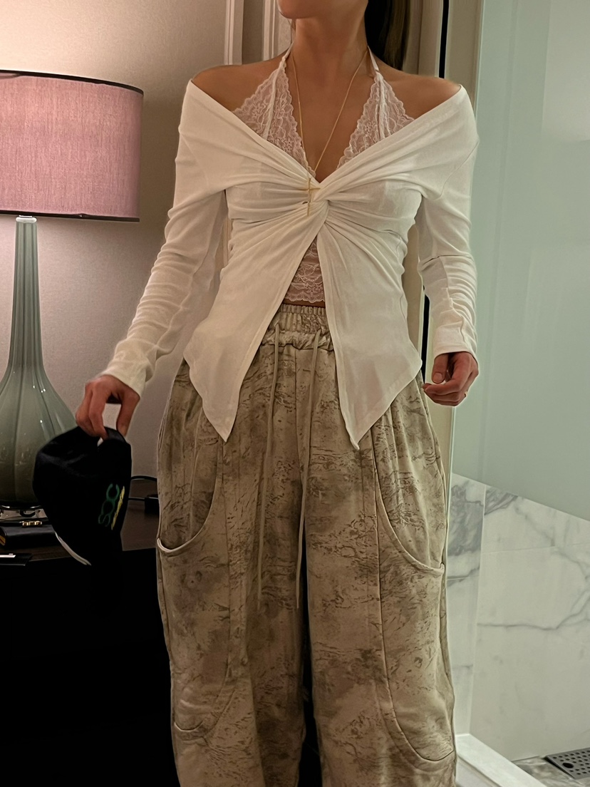 LOVE PULL東大門實拍女士新款推薦職業26春夏真品長袖T恤LOVE PULL長袖T恤