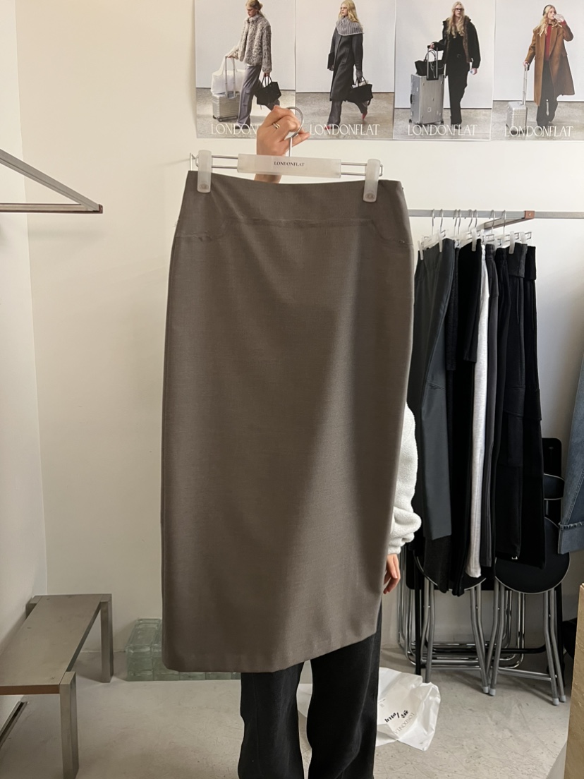 LONDON FLAT東大門代購女裝新款人氣26春夏推薦職業長裙LONDON FLAT長裙圖色1