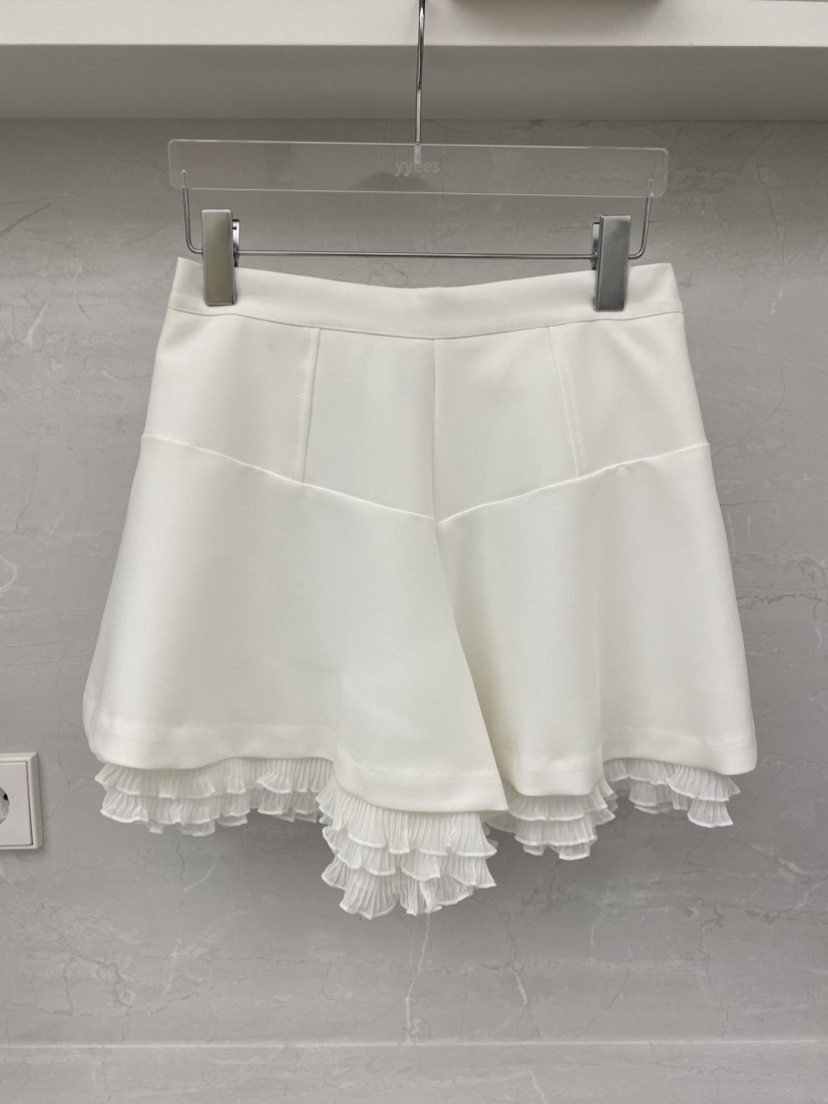 YES東大門代購女裝新品休閑人氣時尚職業真品推薦短褲褶裥YES短褲圖色1