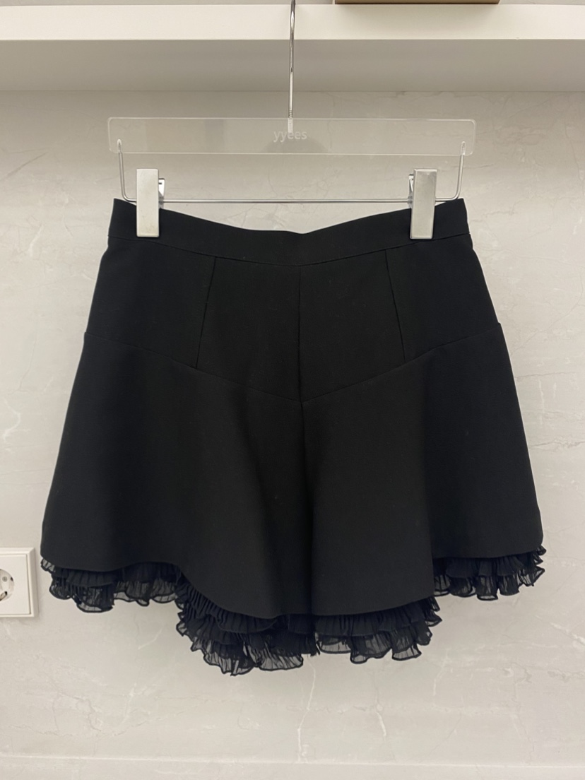 YES東大門代購女裝新品休閑人氣時尚職業真品推薦短褲褶裥YES短褲圖色2