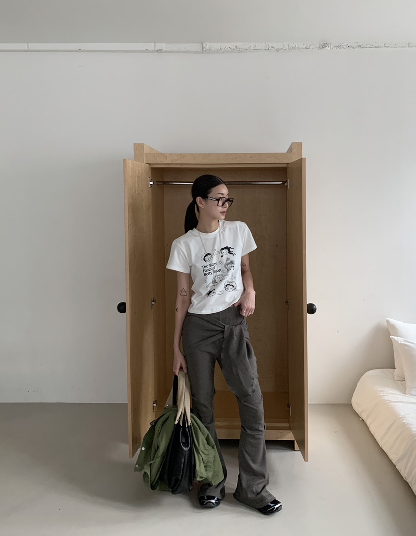 OURWAVE/OUR ROOM韓國直郵女裝新款熱賣休閑真品休閑褲Our Wave/Our Room休閑褲